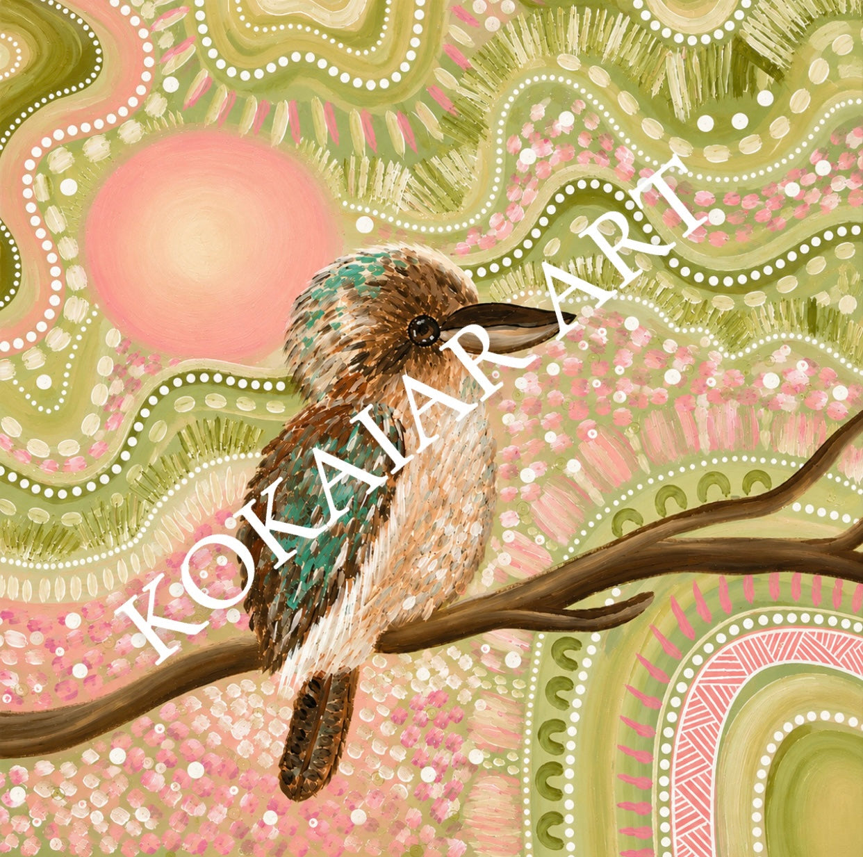 “Where the Kookaburra waits” - Green